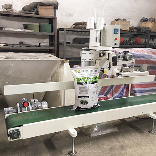 Pneumatic Driven 3KW 150KG Bag Folding Stitching Machine